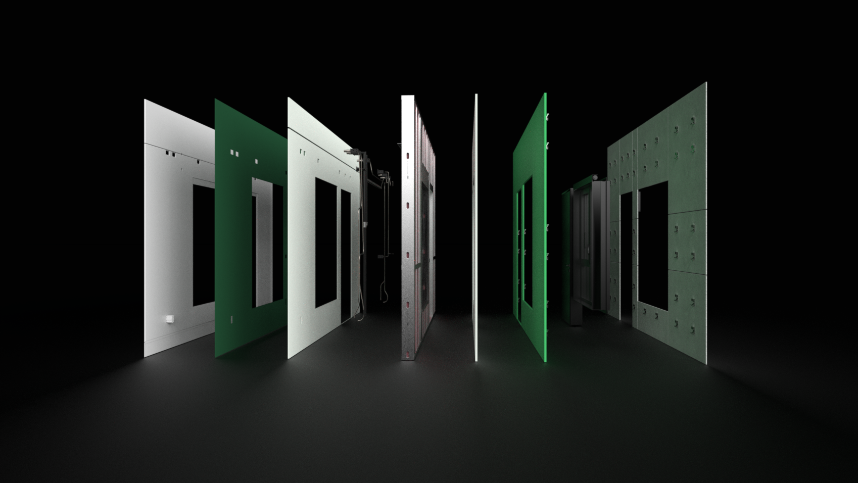 Veev - Exploded wall