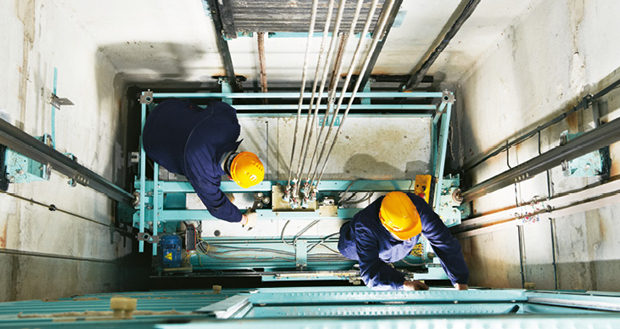 Lifts in high-rise buildings
