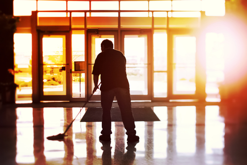 mopping