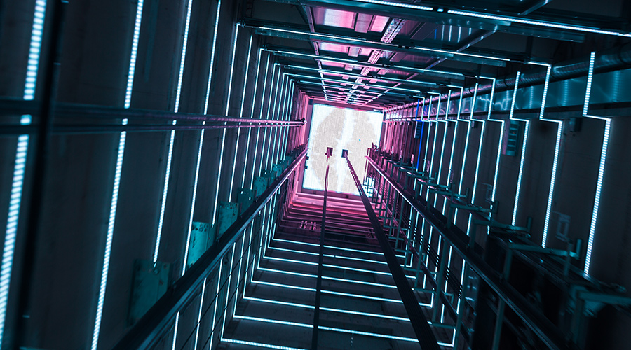 elevator shaft