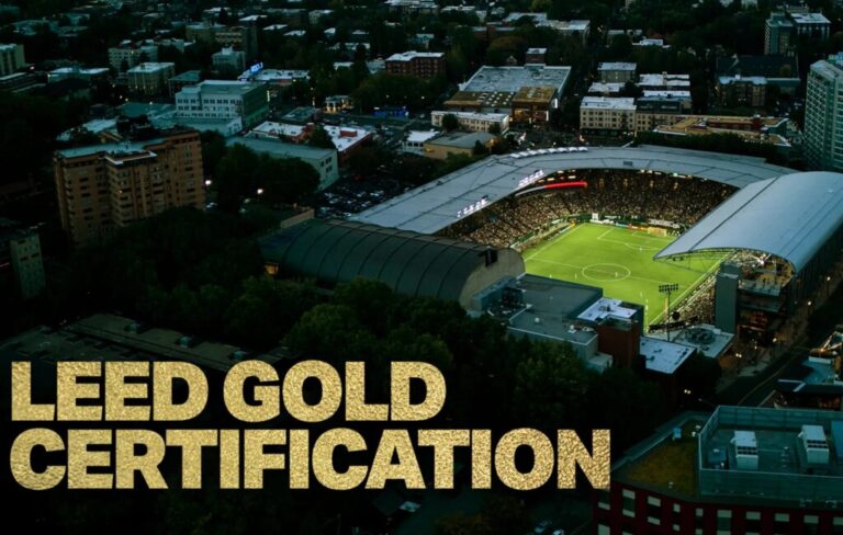 Goal! Portland Timbers Stadium Scores Green Building Certification