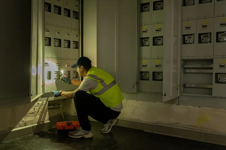 Energy blackouts, peak loads, electrical grids, data centers