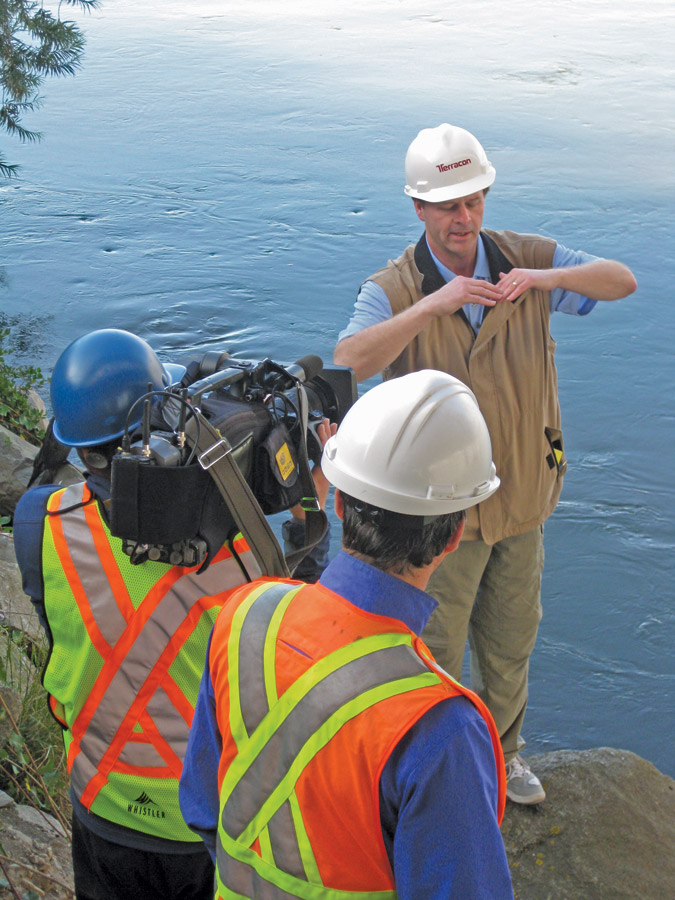 David Baska discusses soil conditions
