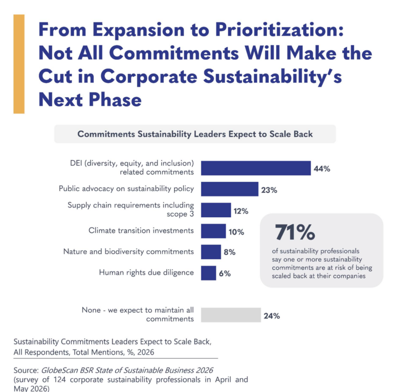 Companies are making hard choices on sustainability commitments